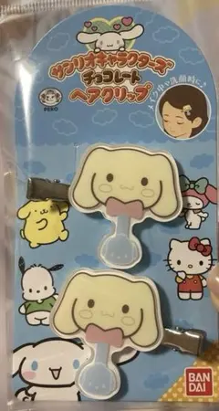 サンリオキャラクターズ チョコレート ヘアクリップ シナモロール