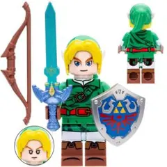レゴ互換 ゼルダの伝説 リンク ミニフィグ