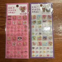 ハローキティ＆サンリオキャラクターシール2枚セット