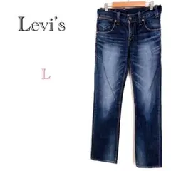 ＊リーバイス【L】デニム ジーンズ リーバイス511スリム ロゴ入り赤タグ 人気