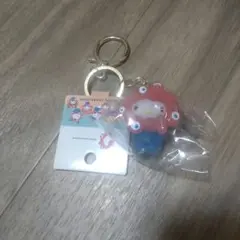 EXPO2025 サンリオ ミャクミャクキーホルダー　キティクリアカラー