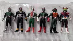 仮面ライダー ソフビ 6体 まとめ売り