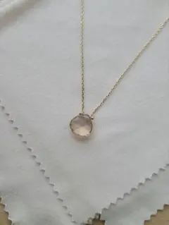 K10 シャンパンクォーツ ネックレス