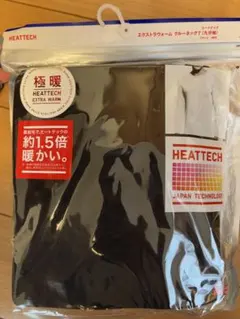 ユニクロ　メンズ Mサイズ極暖HEATTECH エクストラウォーム ブラック