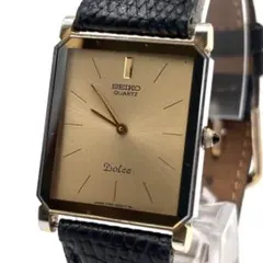 1986年製/SEIKO DOLCE タンク メンズ 腕時計 ラメ文字盤 - メルカリ