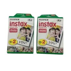 【未開封品】instax mini チェキ用フィルム 2個 セット