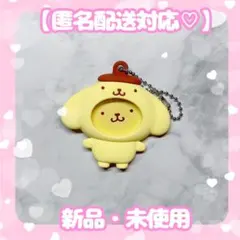 【サンリオ】　sanrio フォトバッジ付きマスコット　キーホルダー　プリン