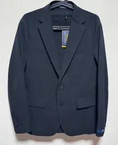 【極美品】現行 ポロラルフローレン ジャージーテーラードジャケット ネイビー POLO RALPH LAUREN ポロ・ラルフローレン 紺 ブレザー ウール