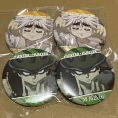 百面相缶バッジ HUNTER×HUNTER ハンターハンター イルミ - メルカリ