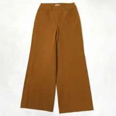 美品 B-THREE/B 近年 裏起毛 ストレッチワイドパンツ