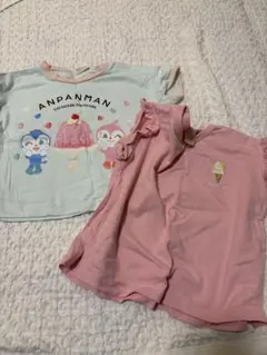 アンパンマン プティマインTシャツ 2枚セット 90サイズ