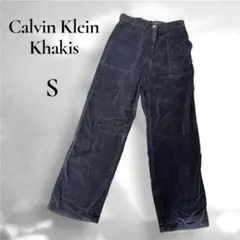 【Calvin Klein Khakis】コーデュロイ　ヴィンテージ　ネイビーSのサムネイル