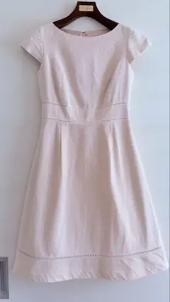 トッカ　はしごレース　ギンガムチェック 洗えるワンピース　0