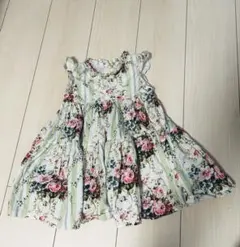 NEXT 花柄ノースリーブワンピース 92cm