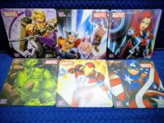 【美品】マーベル サーティワンコラボ アートコースター 6枚セット