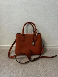 【MICHAEL KORS 】2wayオレンジ ショルダーバッグ