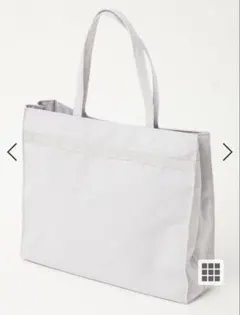 AIMER エメ オーナメント柄ジャカード サブバッグ グレー