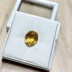 E*n様 天然シトリン　黄水晶　天然石　天然石ルース　オーバル