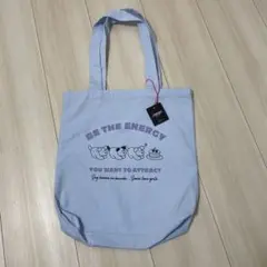 【新品・未使用】JENNI ライトブルートートバッグ Fのサムネイル