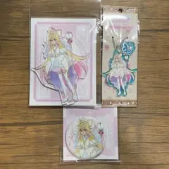 名探偵プリキュア キュアアルカナ アクリルスタンド 缶バッジ プリティ