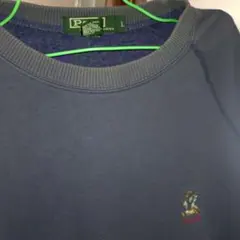 Polo ラルフ ネイビー トレーナー L　92　ベアー