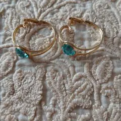 ノンホールピアス風Ringイヤリング