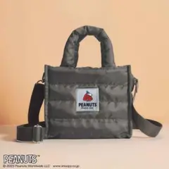 InRed付録/SNOOPY2WAYキルティングバッグ