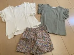 pairmanon ペアマノン⭐︎トップス2枚&ショートパンツの3点セットのサムネイル