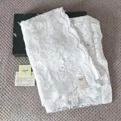 新品！近沢レース テーブルクロス 白 130x180cm/テーブルセンター