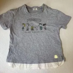 PEANUTS ピーナッツ Tシャツ グレー 95cmのサムネイル