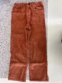 新品未使用 140 マーキーズ テラコッタカラーパンツ コーデュロイ