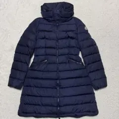 極美品！モンクレール★フラメッテ★ネイビー★サイズ3★正規品★ダウンジャケット