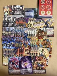 ヴァンガード ぶっちぎりスタートデッキ　帝国の暴竜 ノーマル セット ⑧⑤