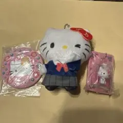 ハローキティ ぬいぐるみ セット　パッケージミニチュアコレクション　チャーミー