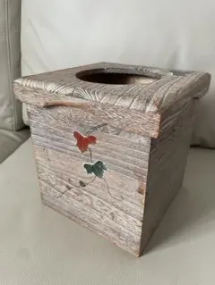 会津桐製 ごみ箱