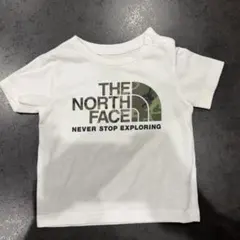 THE NORTH FACE ホワイト Tシャツ 80