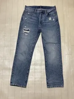 GAP ダメージ加工　ボーイフレンドデニム