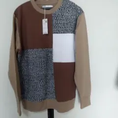 iKKa メンズ ニット トレーナー