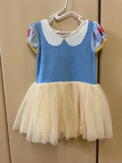 Gap スノーホワイト風 半袖ワンピース 80cm