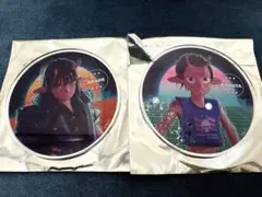 ミルキーサブウェイ　グラッテ　アクリルコースター　アカネ　カナタ　セット