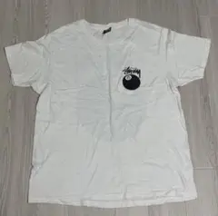 Stuusy ステューシー Tシャツ 8ボール L ホワイト
