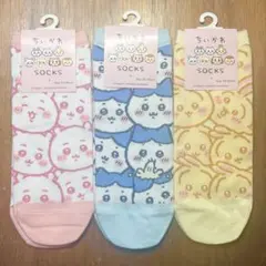 ちいかわ ハチワレ うさぎ クルーソックス 靴下 くつした くつ下 いっぱい
