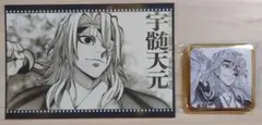 鬼滅の刃ufotableダイニング　スクエア缶バッジ　宇髄天元