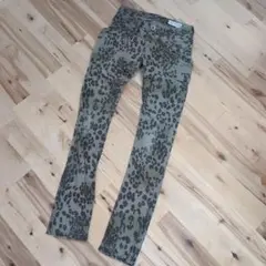 Antgauge レオパード柄 スキニーパンツ