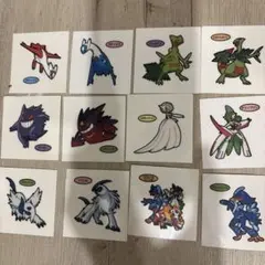 ポケモンパンシール　１２枚セット