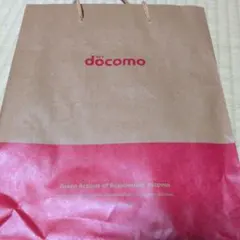 NTT docomo ショップ袋 ショッパー 紙袋5個セットのサムネイル