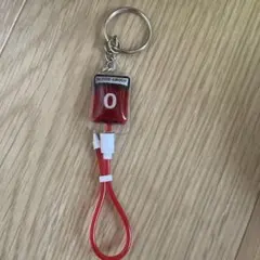 輸血パック型 キーホルダー O型のサムネイル
