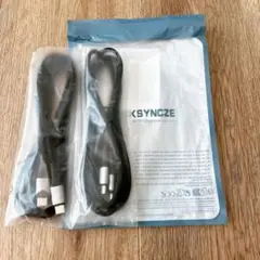 USB type Cケーブル【2M,2本セット】急速充電 高耐久ナイロン編み