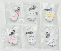 サンリオ めじるしアクセサリー ふわふわスノー 新品未開封 全6種 コンプセット