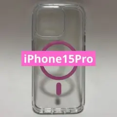 iPhone15Pro iPhone用クリアソフトケース マグセーフ対応